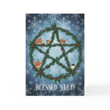 Cartão Coroa de Natal