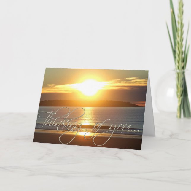 Cartão Corona Pensando em você (Frente)