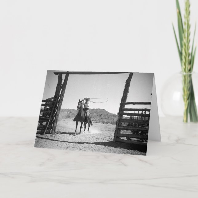 Cartão Corpo de vaqueiro (Frente)