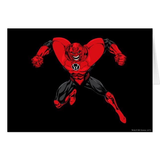 Cartão Corpo Lanterna Vermelha - Salto 1 (Frente Horizontal)