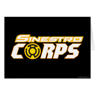 Cartão Corpo Sinestro