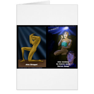 Cartão Corre, Atlas Funciona Engraçados Presentes Camiset