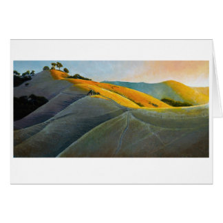 Cartão Corredores na garganta poli