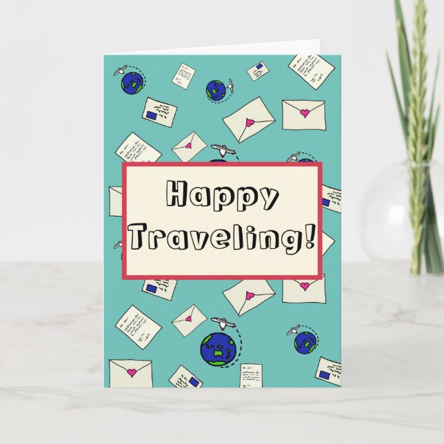 Cartão Correio ao Redor do Mundo (Frente)