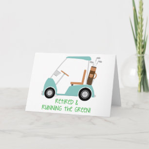 Cartão Correndo O Verde