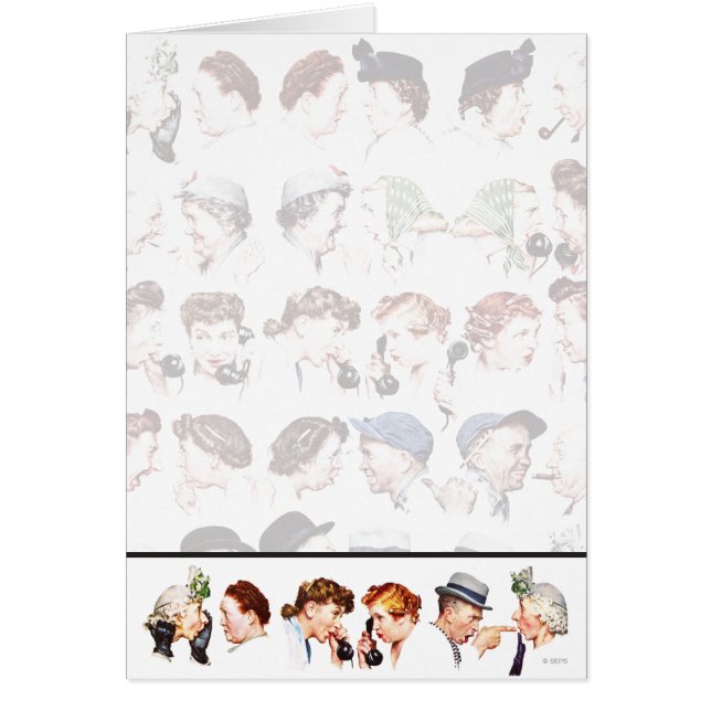 Cartão Corrente da bisbolhetice (Frente)