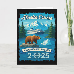 Cartão Correspondência Familiar Amigos E Grupo Alaskan Al