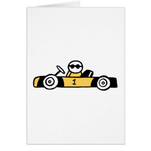 Cartão Corrida Automática, Corrida de Carro