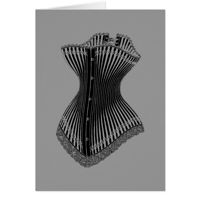 Cartão Corset 1878 (Frente)