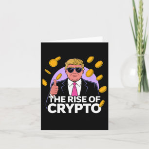 Cartão Cortar O Aumento Da Trumagem De Bitamola Crypto Pa