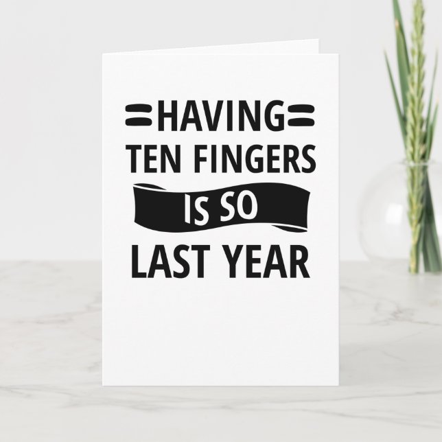 Cartão Cortar Presentes De Recuperação De Amputadores De  (Frente)