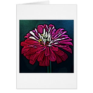 Cartão Corte Zinnia