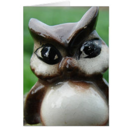 Cartão Coruja Antica