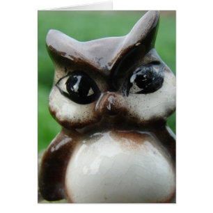 Cartão Coruja Antica