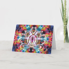 Cartão Coruscação Zen Lotus