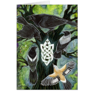 Cartão Corvidae