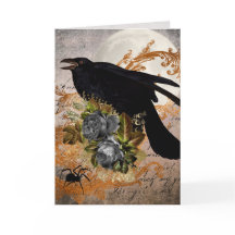 Corvo Preto Gótico & Aranha