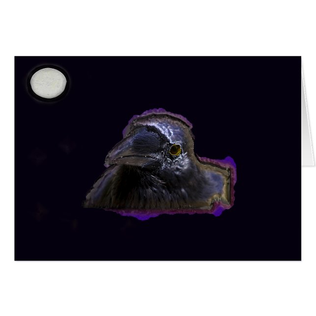 Cartão Corvo XLVII (Frente Horizontal)