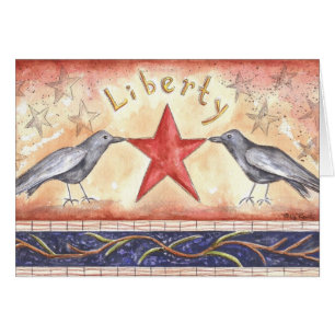 Cartão Corvos da liberdade