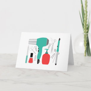 Cartão Cosmetology Tools