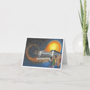 Cartão Cosmic choo choo