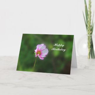 Cartão Cosmos Birthday Card