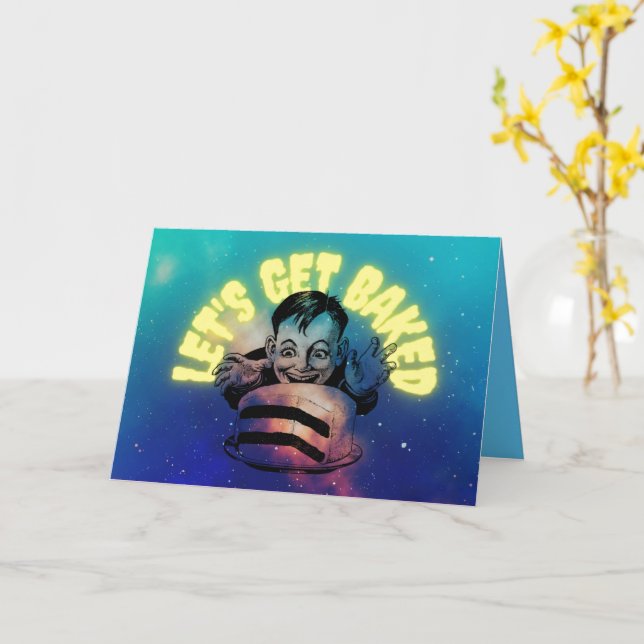 Cartão Cosmos Card for Stoners (Flor Amarela)