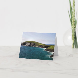 Cartão costa atlântica irlandesa - foto da Irlanda