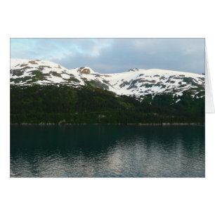 Cartão Costa do Alasca em Dusk