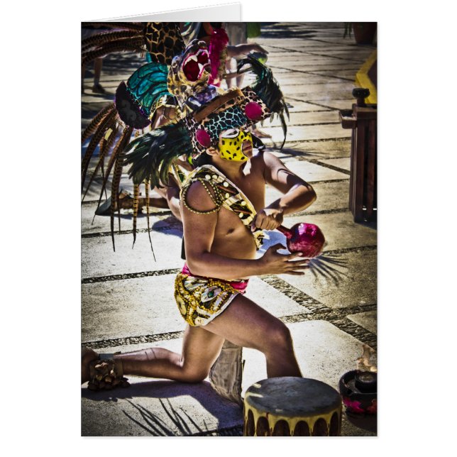 Cartão Costa Mayan Ritual (Frente)