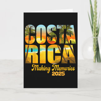 Cartão Costa Rica 2025 Criando Memórias Férias Familiares