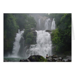 Cartão Costa Rica Waterfall