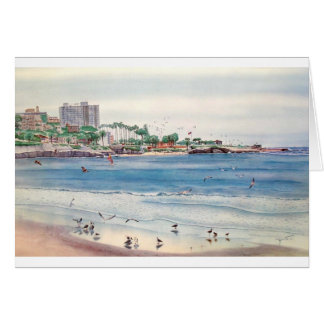 CARTÃO COSTAS DE LA JOLLA, LA JOLLA, CALIFÓRNIA