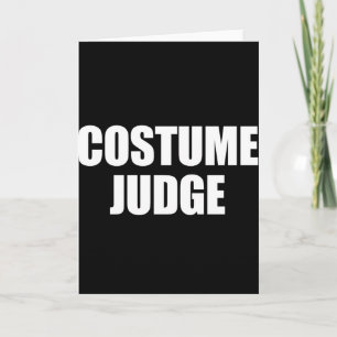 CARTÃO COSTUME JUDGE