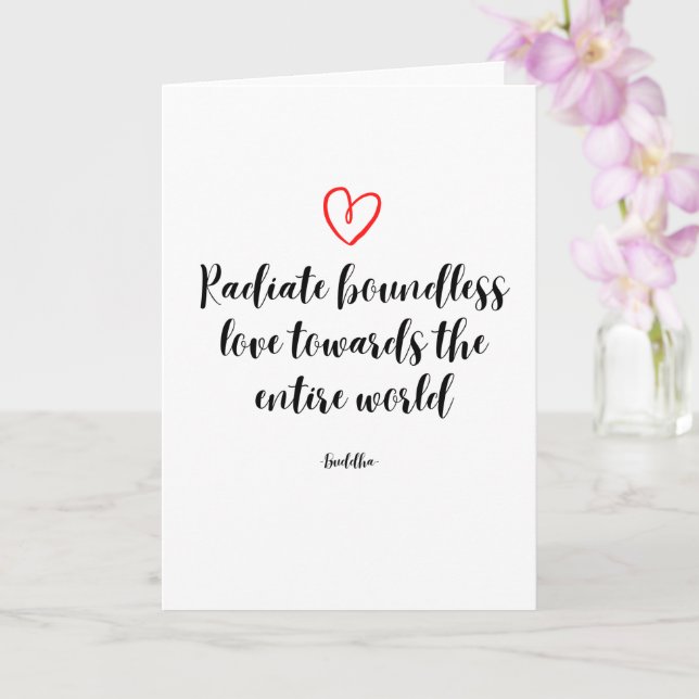 Cartão Cotação Buda Inspiradora (Orquídea)