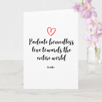 Cartão Cotação Buda Inspiradora