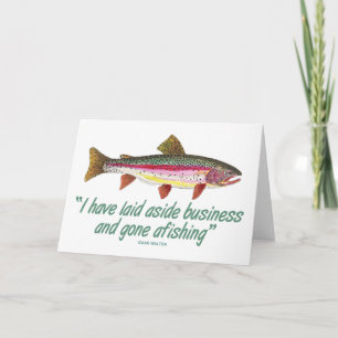 Cartão Cotação de Pesca