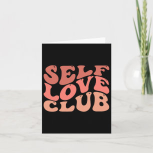 Cartão Cotação Inspiradora Self Love Club