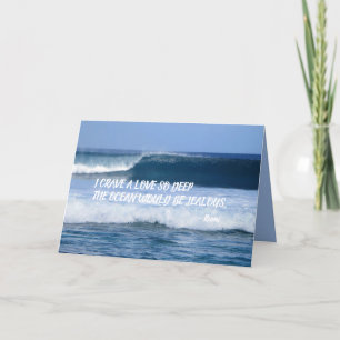 CARTÃO COTAÇÃO RUMI DE CRAVE DE AMOR PROFUNDO