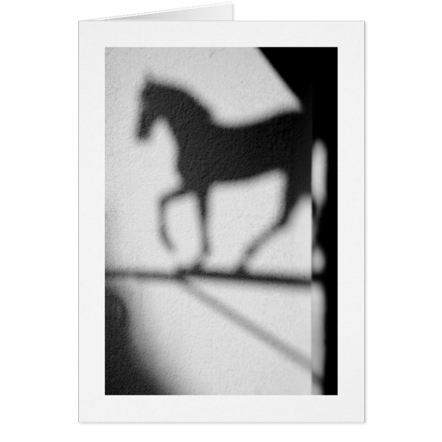 CARTÃO COTAGEM DE CAVALO PRETO (Frente)