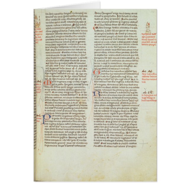 Cartão Cott Nero D II f.114 Adrian IV (Frente)