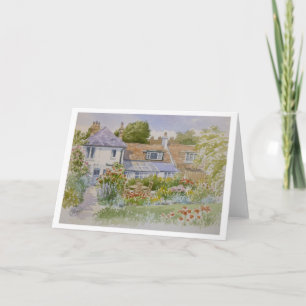 Cartão Cottage Garden Greeting Card