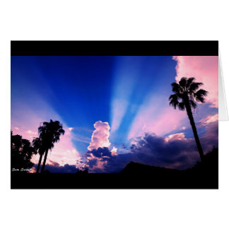 Cartão Cotton Candy Sunset