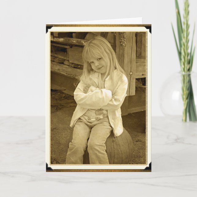 Cartão Country Bumpkin (Frente)