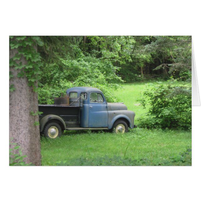 Cartão Country Truck Notecard (Frente Horizontal)