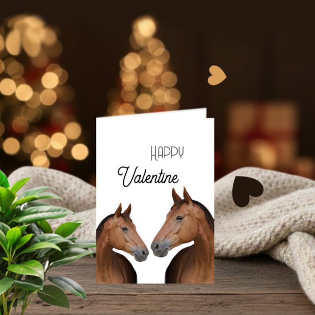Cartão Couple of horses (Criador carregado)