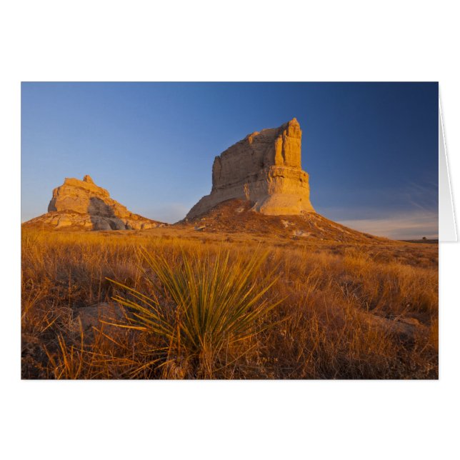 Cartão Courthouse e Jailhouse Rock perto de Bridgeport (Frente Horizontal)