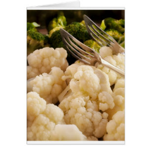 Cartão Couve-flor cozinhada