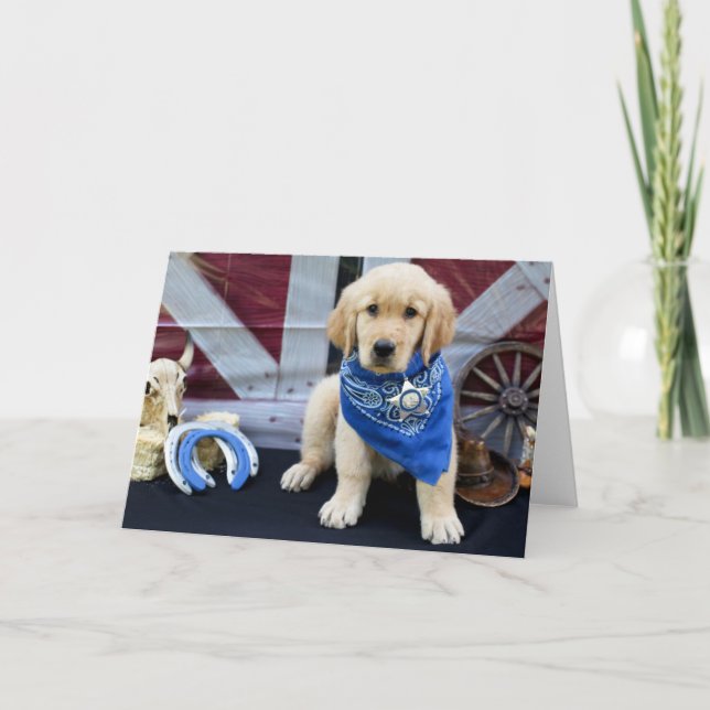 Cartão Cowboy Levi (Frente)