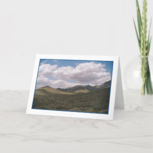 Cartão Cowboy Skyline Greeting Card